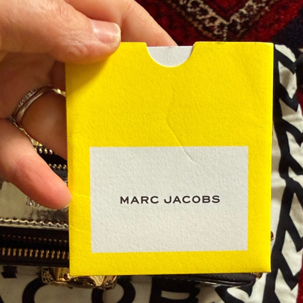 Marc Jacob's Gold and Silver Snapshot Bag - Picture 11 of 14